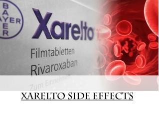 Xarelto Side Effects