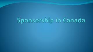 Russ Weninger answers Canada Sponsorhip Questions