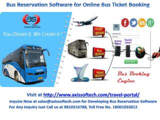 Bus Reservation Software for Online Ticket Booking