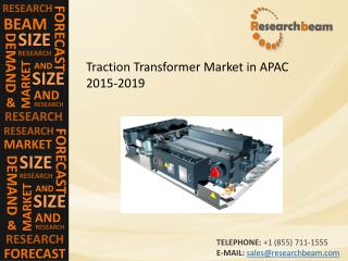 Traction Transformer Market in APAC 2015-2019