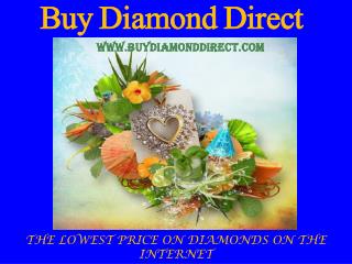 Luxurious Diamond Jewelry at lowest price-Buy Diamond Direct