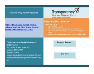 Pet Food Packaging Market Research Report