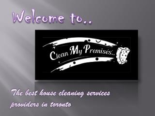 apartment cleaning Toronto