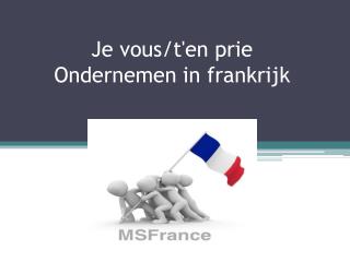 ondernemen in frankrijk