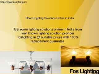Room lighting solutions online in india
