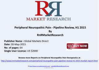 Peripheral Neuropathic Pain Therapeutics Assessment 2015