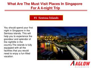 What are the must visit places in Singapore for a 4-night tr