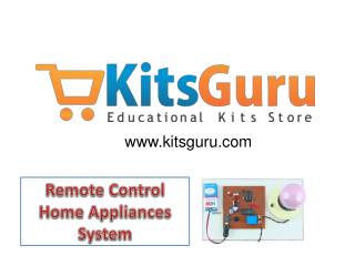 Remote Control Home Appliances System Projects