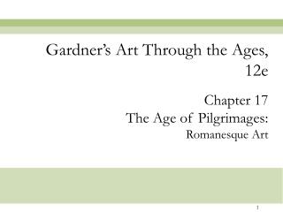 Gardner’s Art Through the Ages, 12e