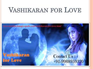 Vashikaran for Love