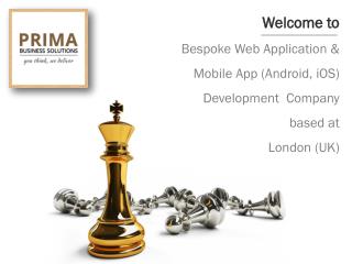 Bespoke Web Application & Mobile App Development Company