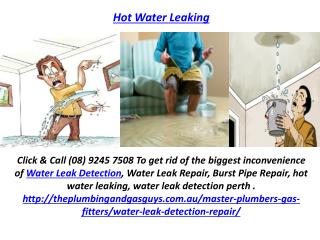 Hot Water Leaking