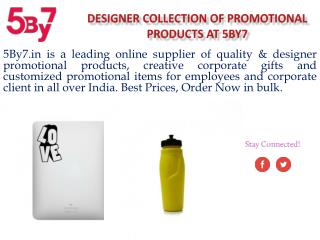 Promotional Products for Employees at 5by7