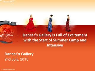 Summer Camp in Davie By Dancer's Gallery