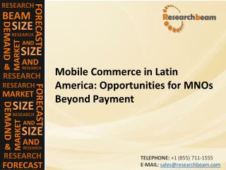 Mobile Commerce in Latin America