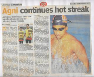 Agnishwar Jayaprakash Continues Hot Streak - DC NOV'11