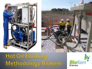 Hot Oil Flushing Methodology Biokem