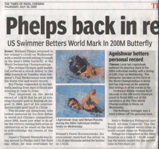 Agnishwar Jayaprakash - Phelps is Back