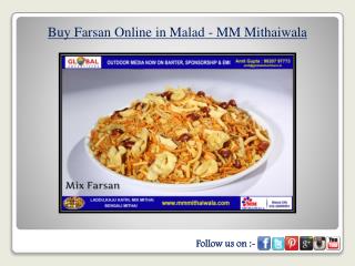 Buy Farsan Online in Malad - MM Mithaiwala