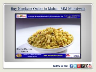 Buy Namkeen Online in Malad - MM Mithaiwala