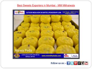 Best Sweets Exporters in Mumbai - MM Mithaiwala