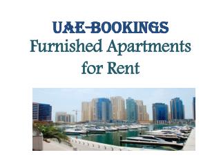 Short Term Apartment for Rent in dubai
