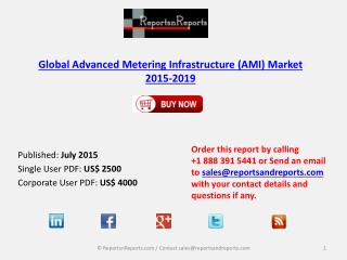 Advanced Metering Infrastructure Market 2019