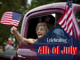 Celebrating 4th of July