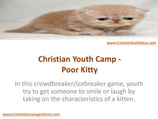 Christian Youth Camp - Poor Kitty