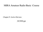 MIRA Amateur Radio Basic Course
