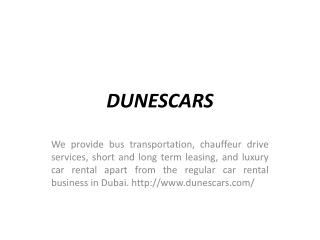 Rent Cars in Dubai