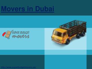 Movers in Dubai