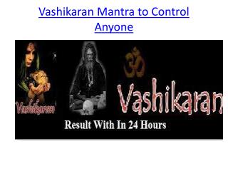 Vashikaran Mantra to Get Back Lost love