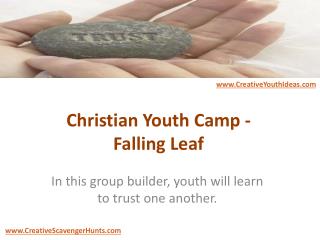 Christian Youth Camp - Falling Leaf