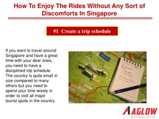 How to enjoy the rides without any sort of discomforts in Si