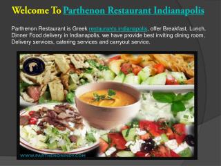 Parthenon Restaurant Greek indianapolis