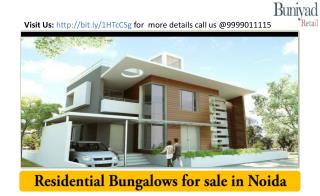 Bungalows for sale in Noida