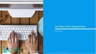 No More Pain Ergonomics - Product Catalogue