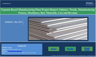 Gypsum Board Market | Prices and Manufacturing Plant Report