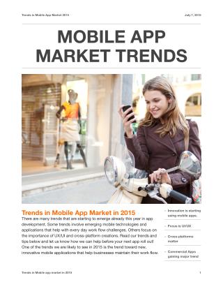 Minneapolis Mobile App Market trends