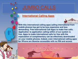 Cheap International Calling Service