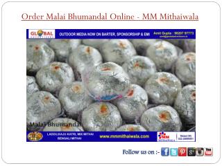 Order Malai Bhumandal online - MM Mithaiwala