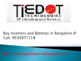 Buy UPS Distributor/Dealers in Bangalore Call @09535971118