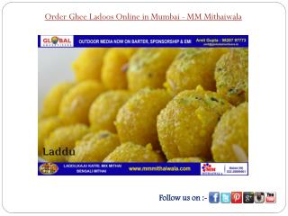 Order Ghee Ladoos Online in Mumbai - MM Mithaiwala