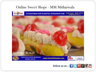 Online Sweet Shops - MM Mithaiwala