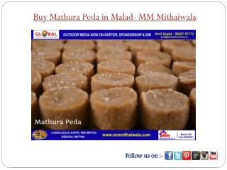 Buy Mathura Peda in Malad - MM Mithaiwala