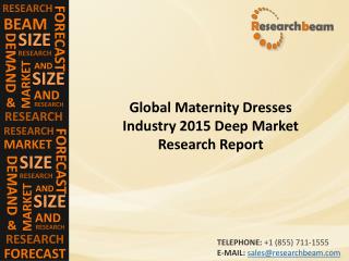 Analysis Of Maternity Dresses Industry