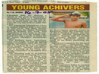 Agnishwar Jayaprakash - Young Achiever