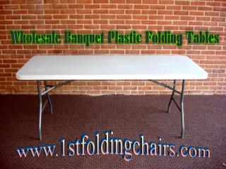 Wholesale Banquet Plastic Folding Tables - 1stfoldingchairs