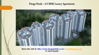 Durga Petals Bangalore, New Luxury Projects in Bangalore